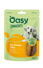 Oasy Snacky Filetto di Pollo 80 g Snack Cane