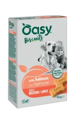 Oasy Monoproteico Biscotti Salmone 400 g Snack Cane
