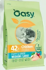 Oasy Original Puppy Medium Large Pollo Crocchette per Cuccioli