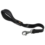 Ferplast guinzaglio Giotto Black GM 25/60 in pelle per cani