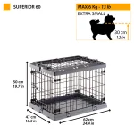 Ferplast box Superior in metallo per cani - foto 3