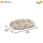 Ferplast cuscino Scott in tessuto vellutato per cani e gatti - foto 3