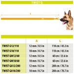 Ferplast guinzaglio Twist GM in nylon per cani - foto 3