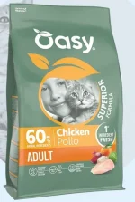 Oasy Superior Adult Pollo Crocchette per Gatti