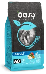Crocchette gatto grain free Oasy Adult Pesce per gatto adulto