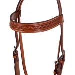 Testiera Western Border Stamp McBryan - Unica Castagna - foto 3