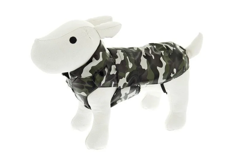 Cappottino Impermeabile Double per cani - Verde Militare - Ferribiella - Foto 2