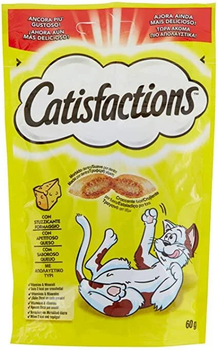 Catisfaction Snack per Gatti al Formaggio - Immagine 2