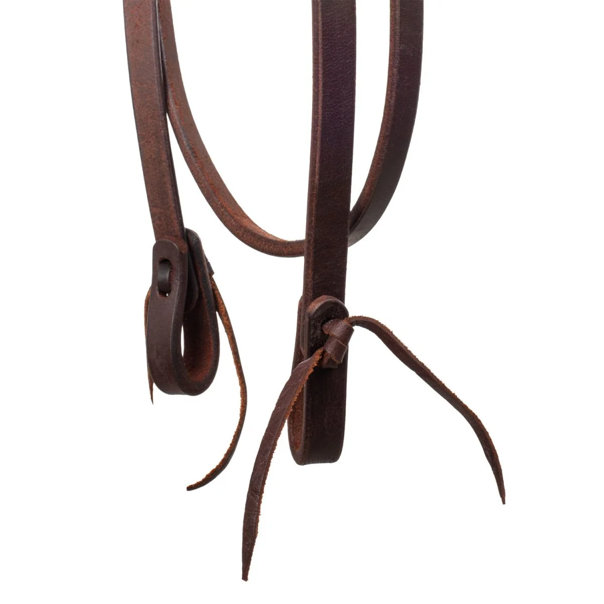 Lakota Briglia Western con Nodo sul Frontalino - Cuoio Marrone - Unica Oliato - foto 4