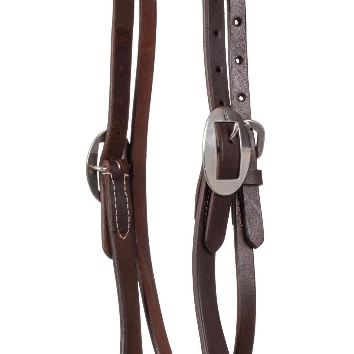 Lakota Briglia Western Futurity - testiera in cuoio - Unica Oliato - foto 3