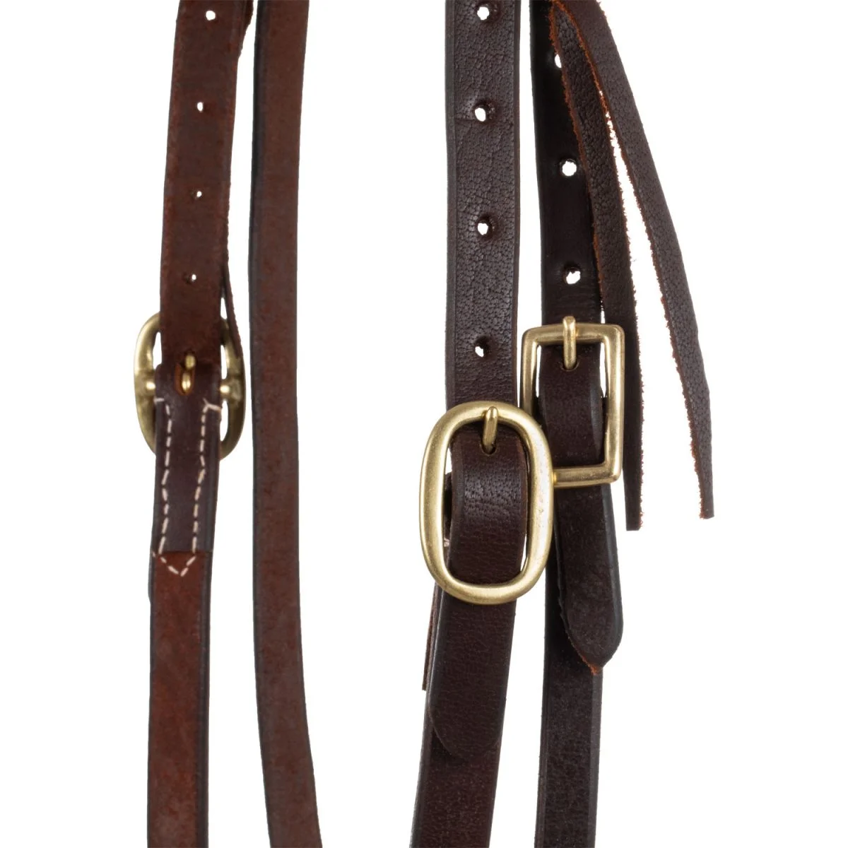 Lakota Testiera Western con frontalino liscio - Unica Oliato - foto 3
