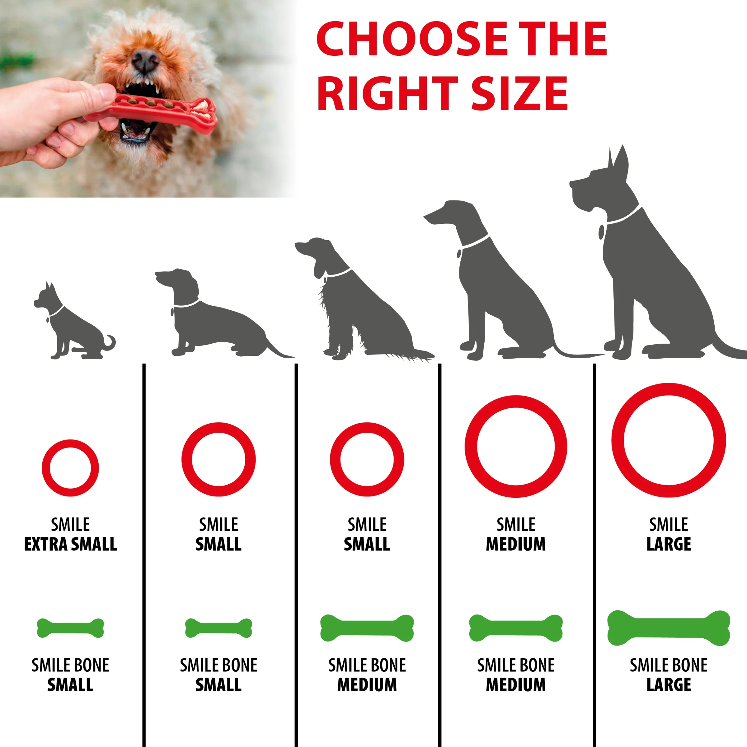 Ferplast agility Smile Ring per cani, nera, Ø 20 x 3,9 cm - foto 3