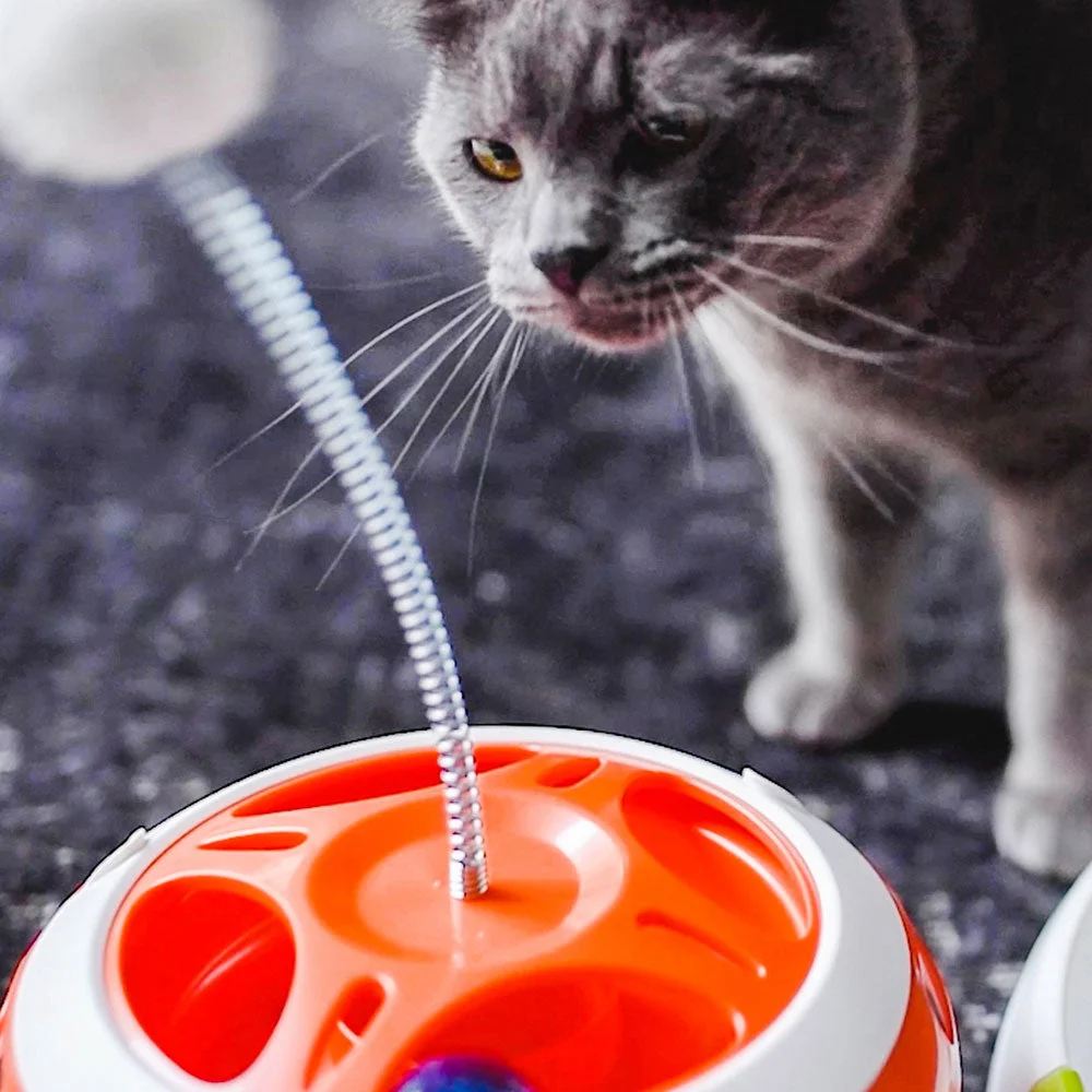 Ferplast gioco interattivo Vertigo in plastica per gatti - foto 3