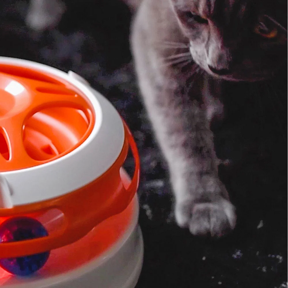 Ferplast gioco interattivo Vertigo in plastica per gatti - foto 4