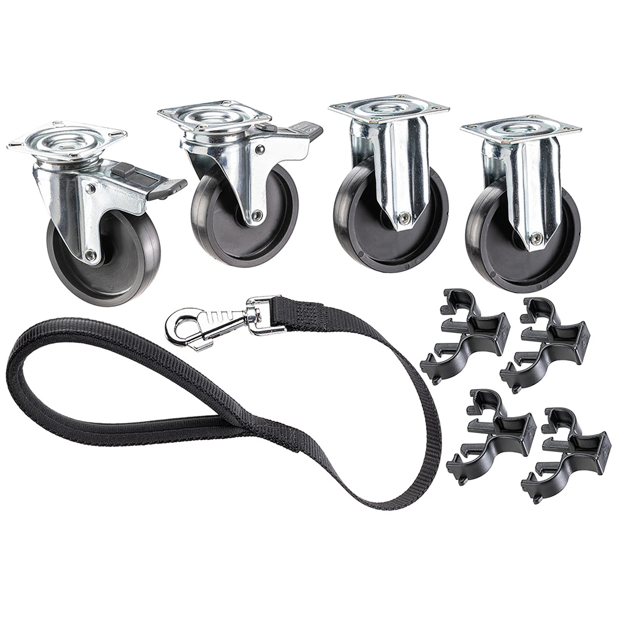 Ferplast kit ruote per trasportini Clipper 4-7 per cani