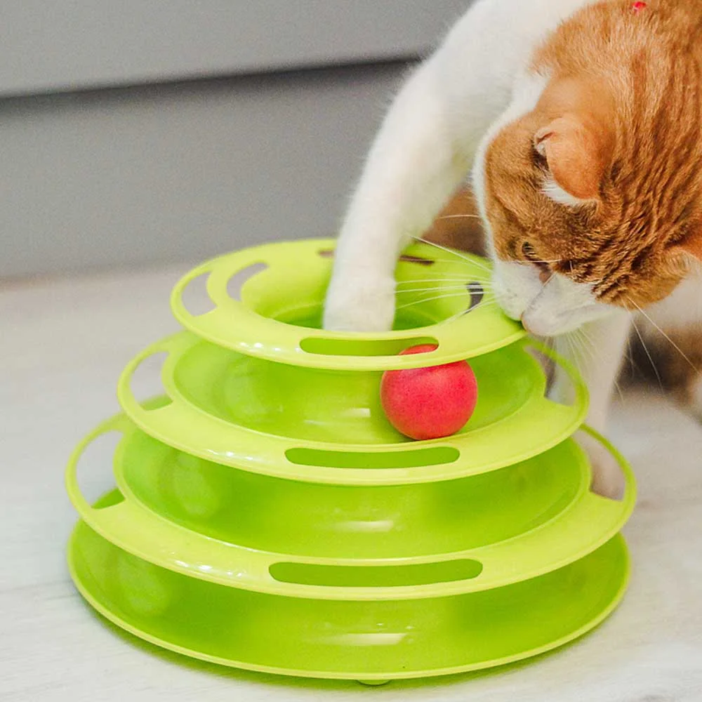 Ferplast gioco interattivo Twister in plastica per gatti - foto 4