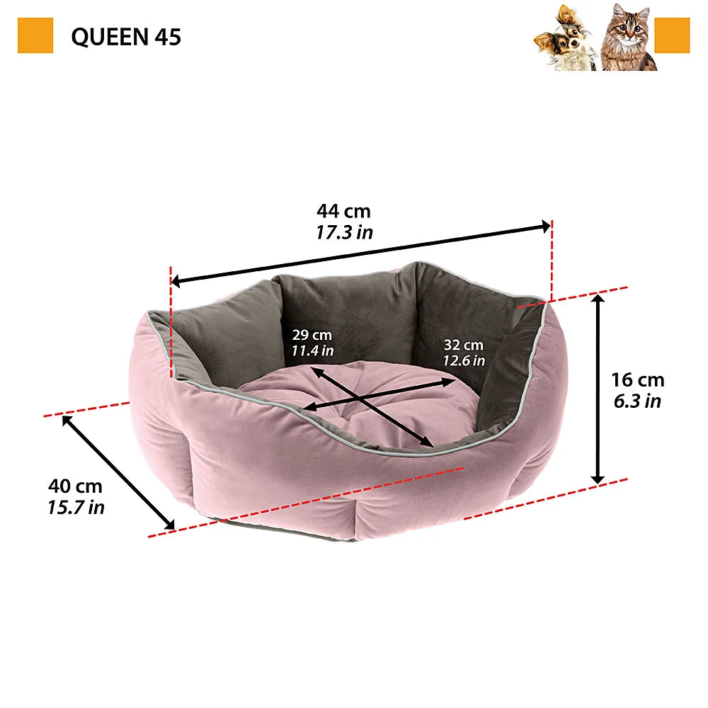 Ferplast cuccia Queen in velluto per cani e gatti - foto 3
