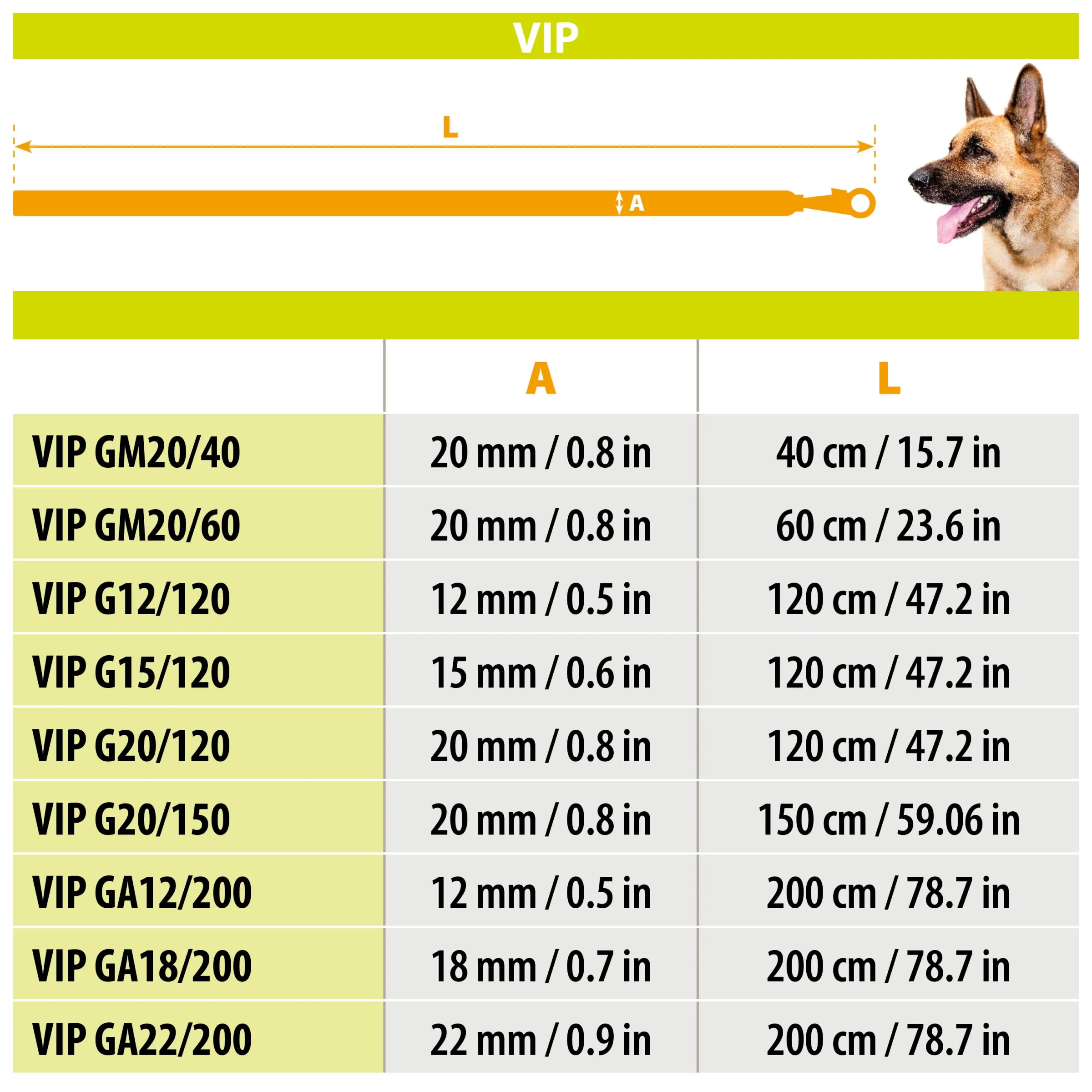 Ferplast guinzaglio Vip GA in pelle per cani - foto 2