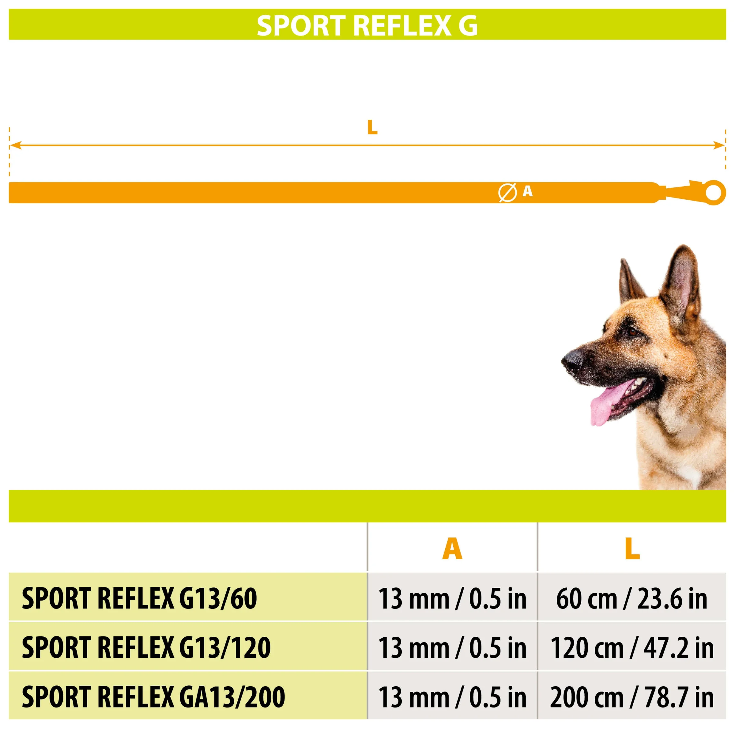 Ferplast guinzaglio Sport Reflex GA in nylon per cani - foto 4