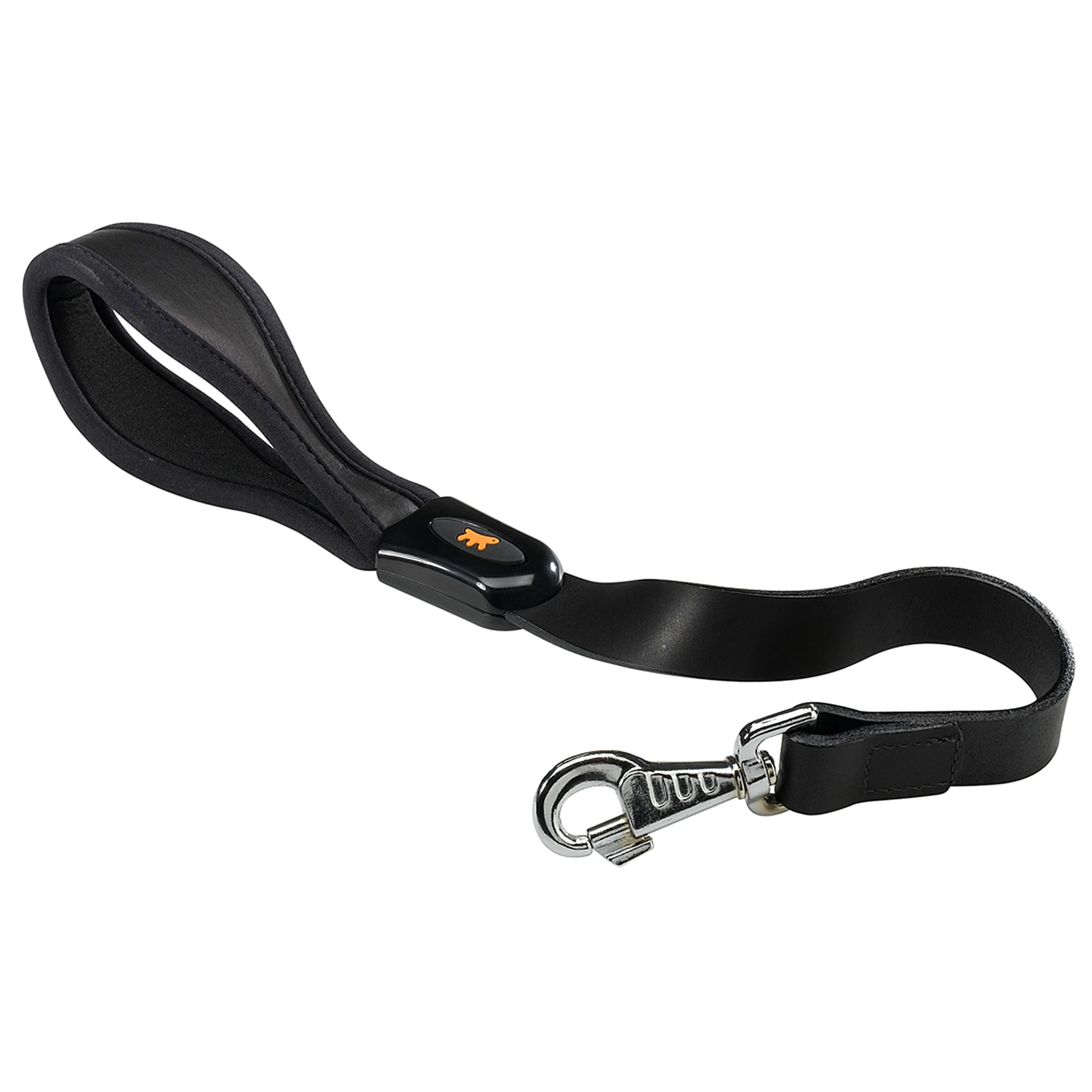 Ferplast guinzaglio Giotto Black GM 25/60 in pelle per cani