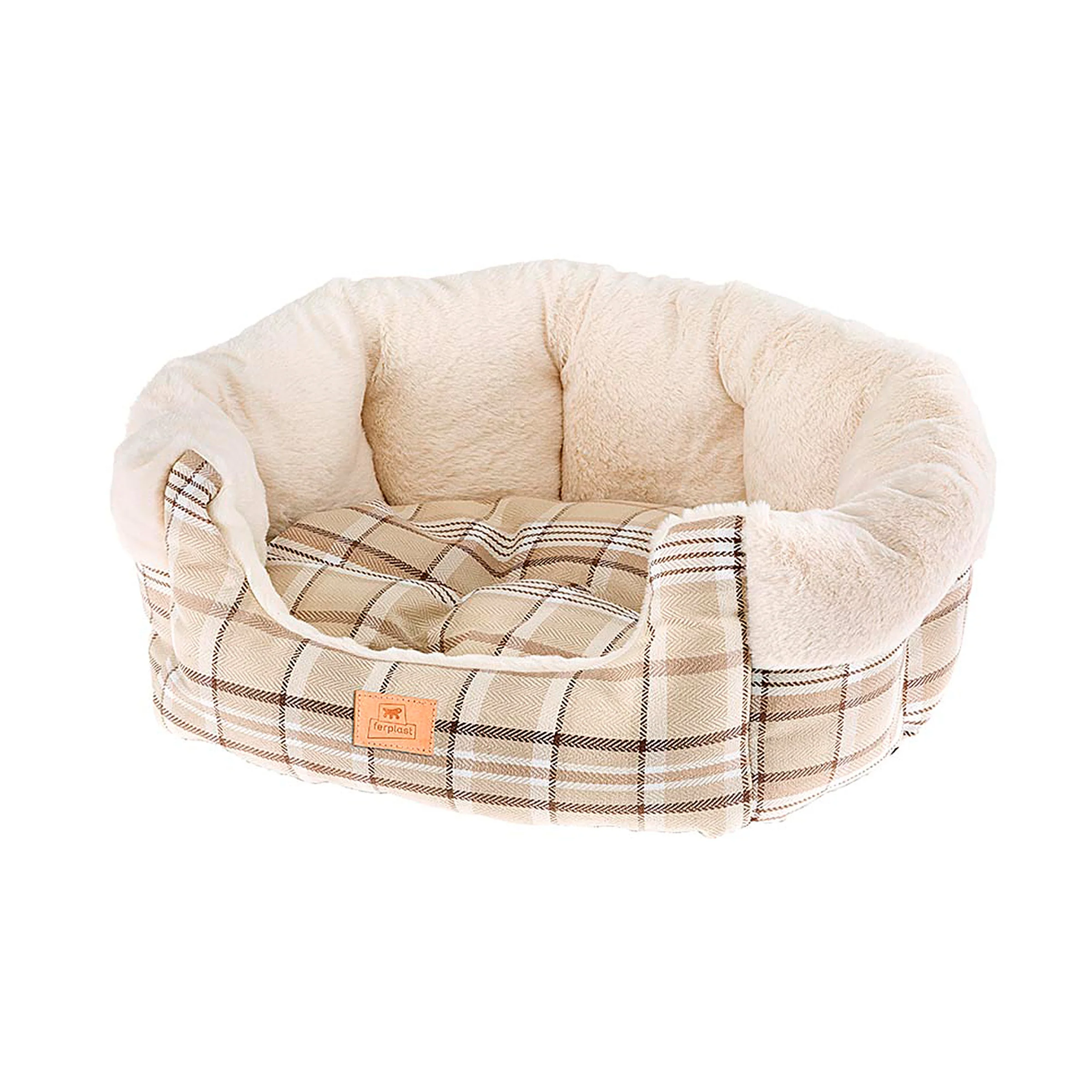 Ferplast cuccia Etoile in tessuto vellutato per cani e gatti - foto 4