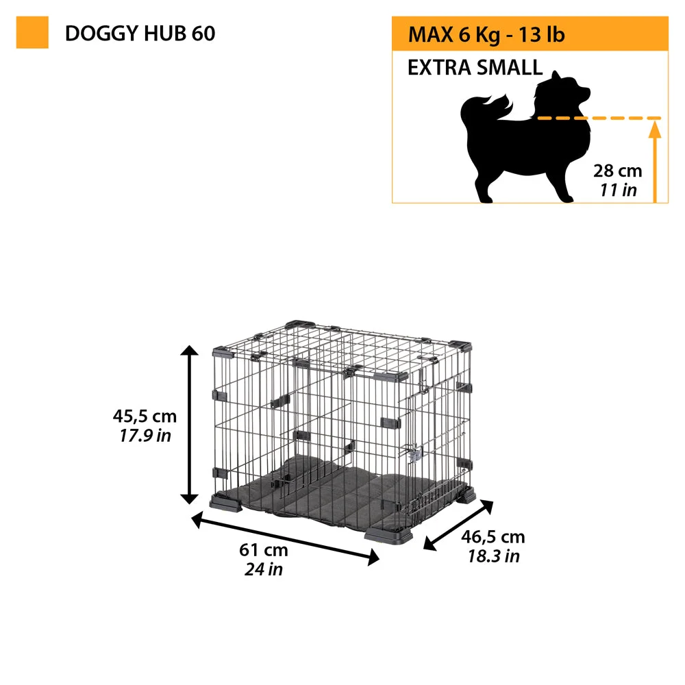 Ferplast box Doggy Hub in metallo per cani - foto 4