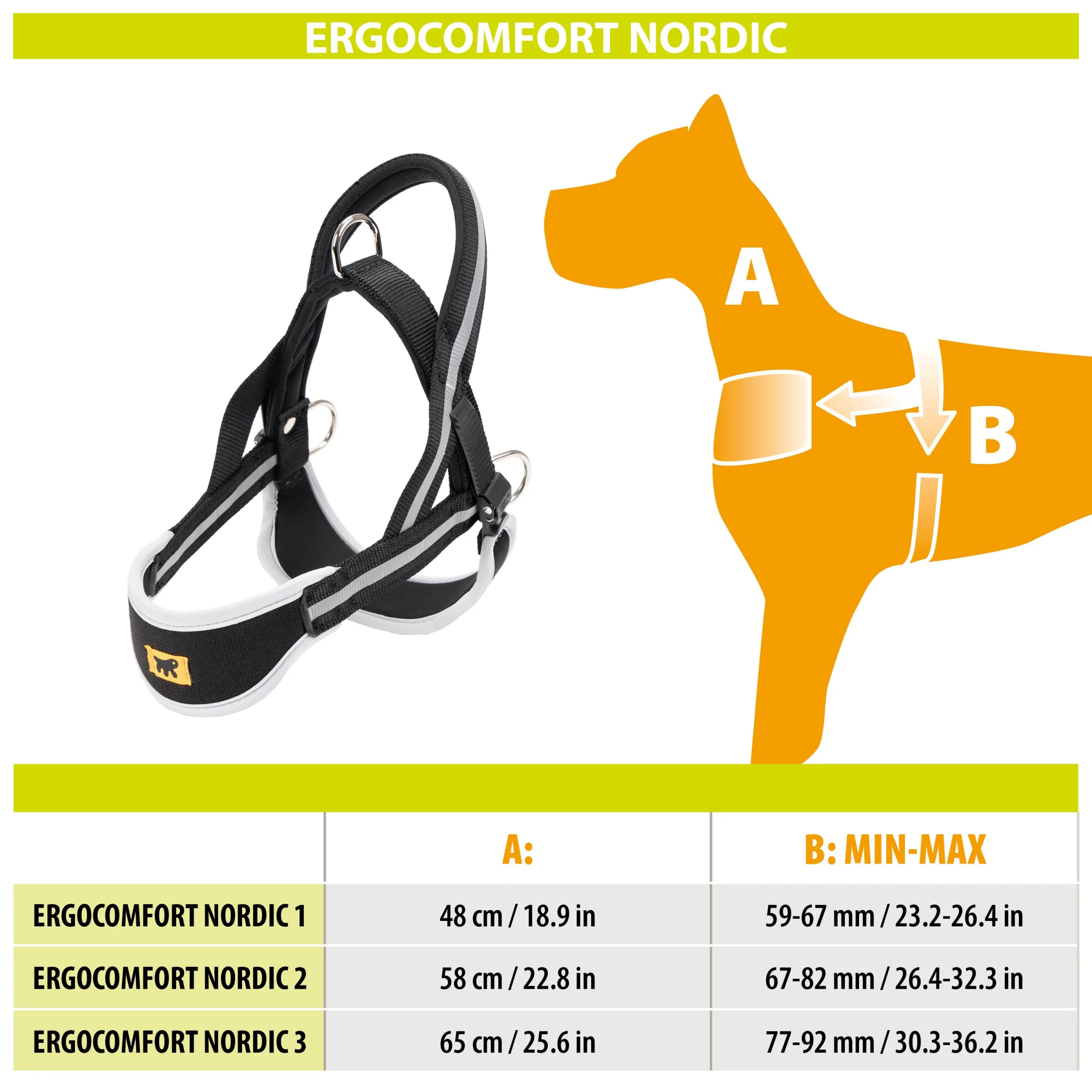 Ferplast Ergocomfort Nordic pettorina in nylon per cani - foto 3