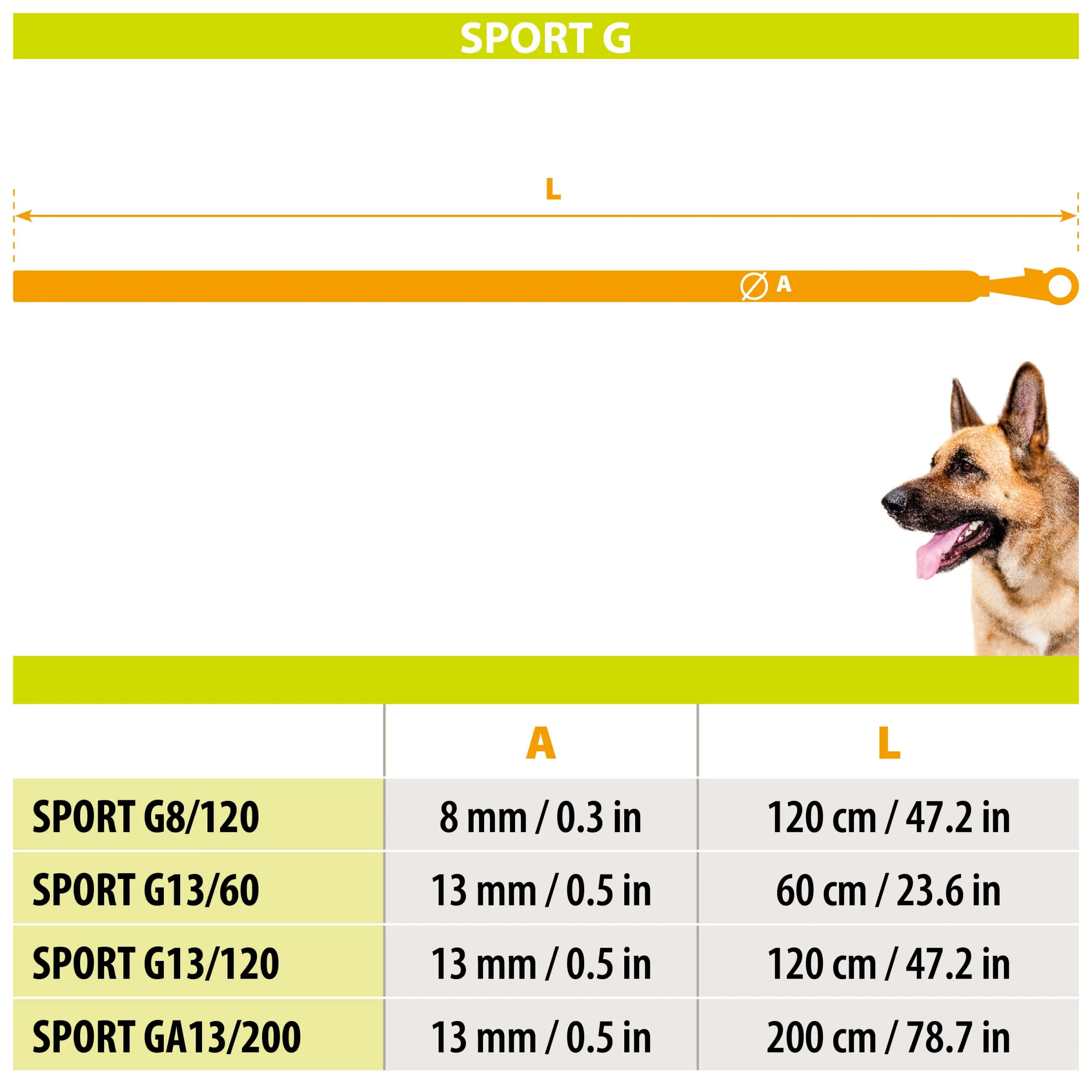 Ferplast guinzaglio Sport G in nylon per cani - foto 3