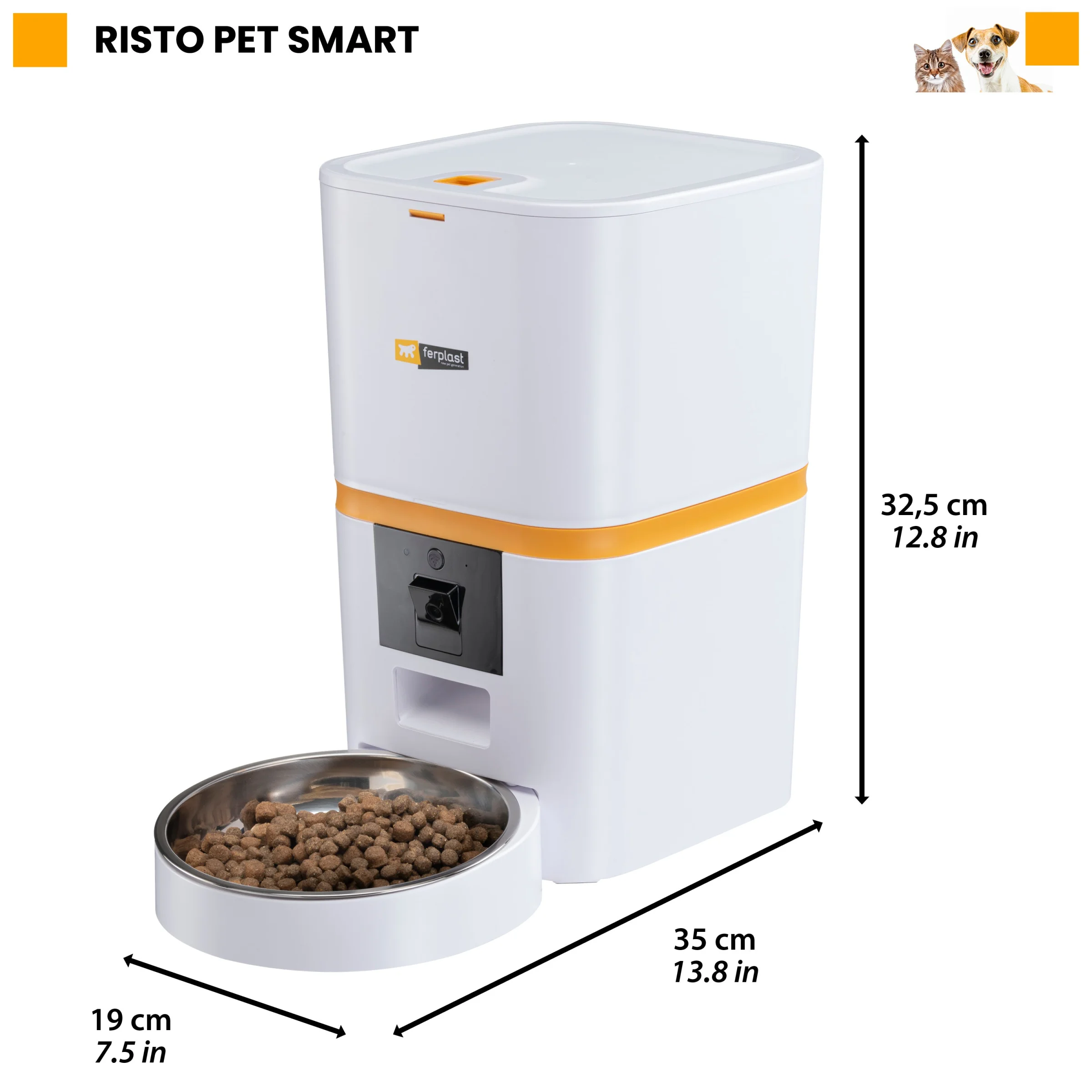 Ferplast mangiatoia automatica Risto Pet Smart per cani - foto 2