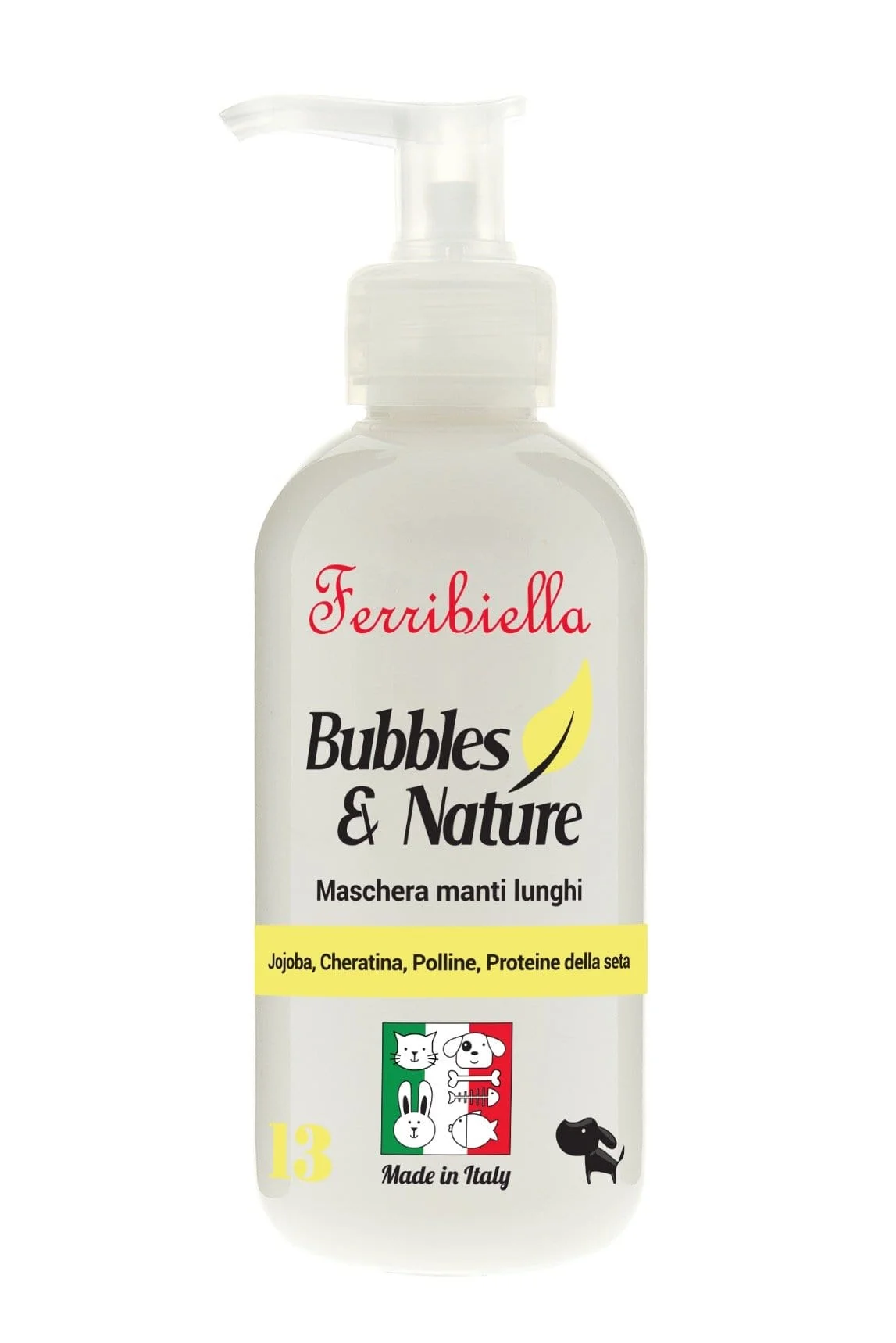 Ferribiella Bubbles & Nature Maschera Manti Lunghi 250 ml