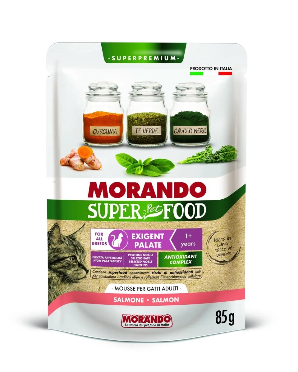 Morando Super Cat Exigent Palate Mousse Salmone 85 g - busta