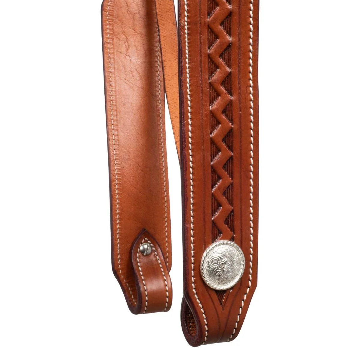 Testiera Western Border Stamp McBryan - Unica Castagna - foto 4