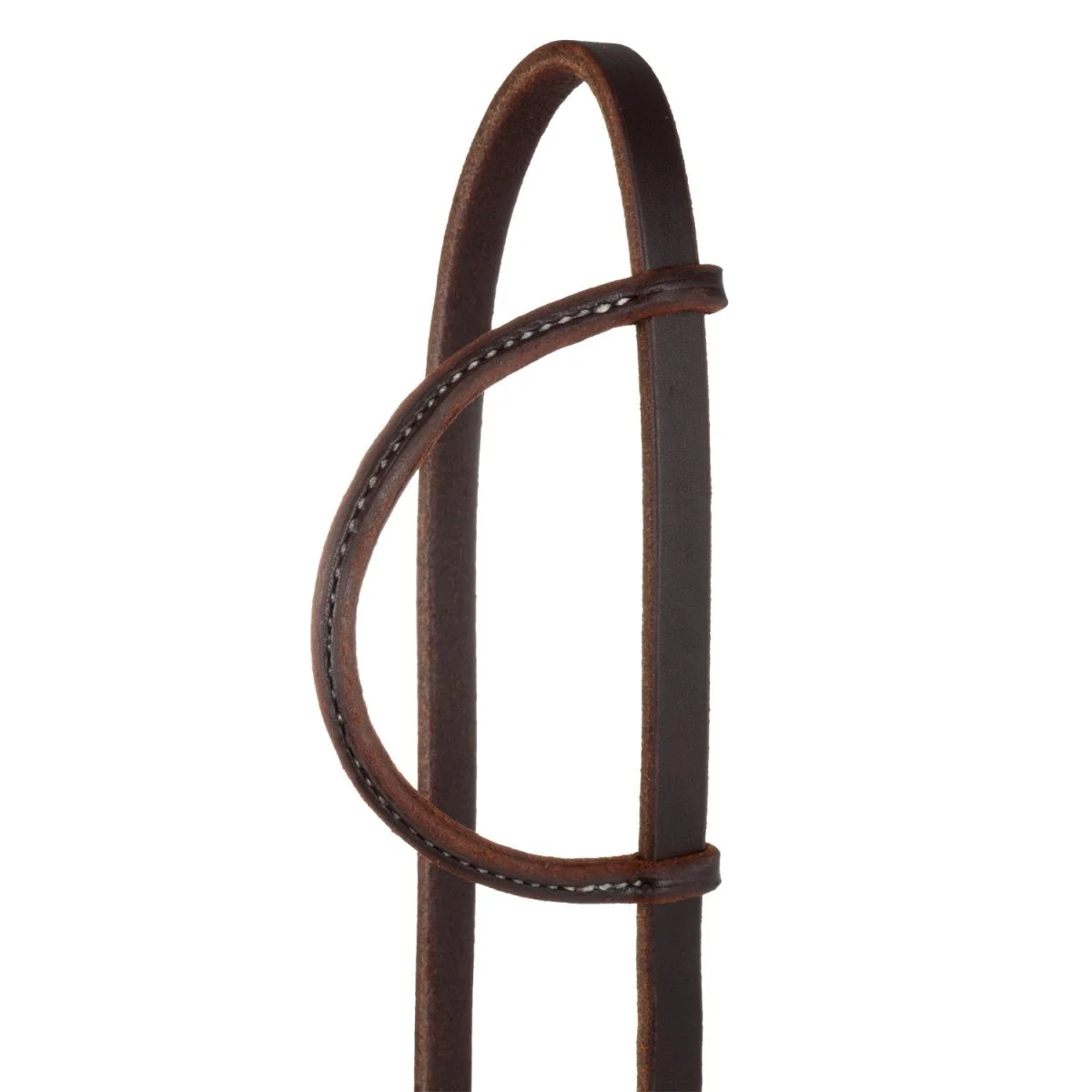 Testiera Western con Browband Singolo - Berlin Custom Leather - Unica Testa di Moro - foto 2