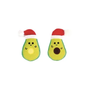 2 Peluche per gatti Avocado Natalizi