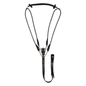Acavallo Gogue in pelle di vitello e nylon
