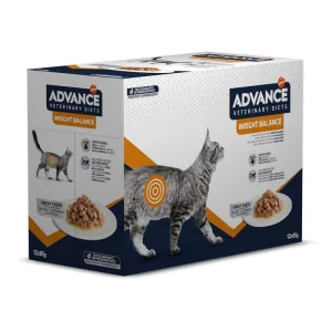 Advance Cat Weight Balance Busta 12 x Gr 85 - Mangime Dietetico
