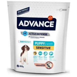 Advance Puppy Sensitive Salmone/Riso per cuccioli 800 g