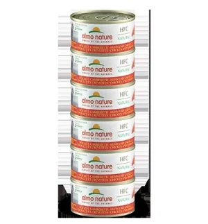 Almo Nature Cat Pollo e Gamberetti Megapack 6 x 70 g