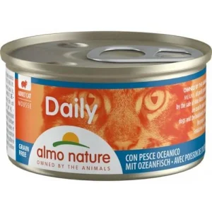 Almo Nature Daily Mousse Pesce dell'Oceano per Gatti 85 g