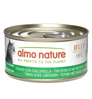 Almo Nature HFC Jelly Tonno con Gallinella 70 g