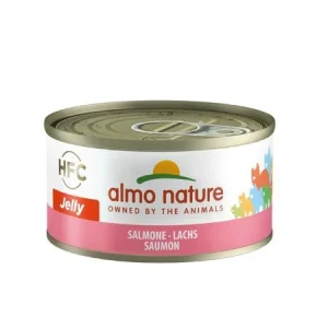 Almo Nature Salmone in Jelly 70 g - Umido per Gatti