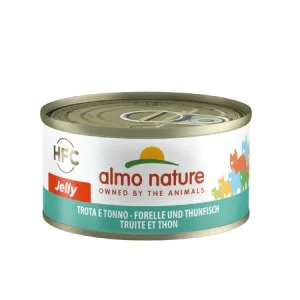 Almo Nature Trota e Tonno in Gelatina per Gatti 70 g