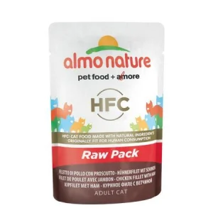 Almonature Filetto Pollo/Prosciutto per Gatti 24 x 55 g