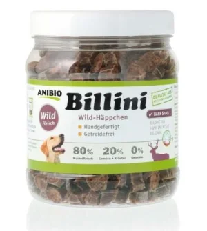 Anibio Billini Selvaggina 400g - Snack Naturale per Cani