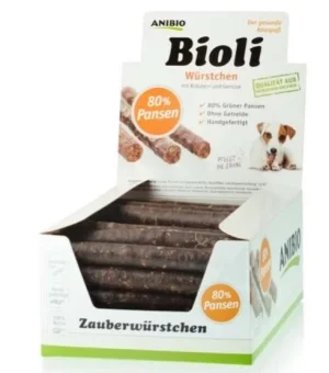 ANIBIO Bioli Rumine Snack per Cane - Display Pz 60