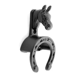 Appendibriglie in ghisa Ferro e Testa di Cavallo - Umbria Equitazione