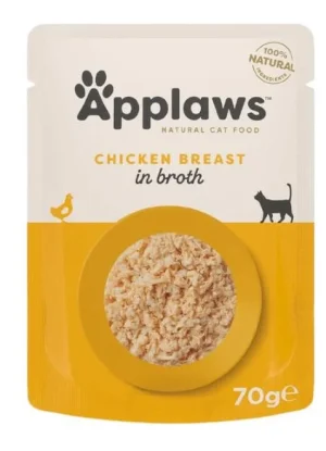 Applaws Buste Petto di Pollo in Brodo 12 x 70 g