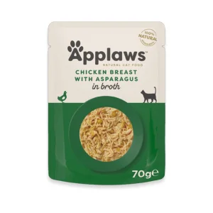 Applaws Buste Pollo, Asparagi e Riso per Gatti 12x70 g