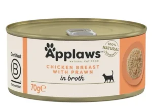 Applaws Petto di Pollo e Gamberetti in Brodo per Gatti 70 g