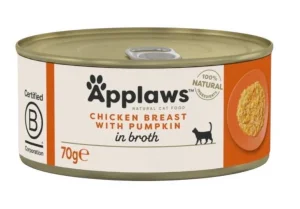 Applaws Petto di Pollo e Zucca in Brodo 156 g